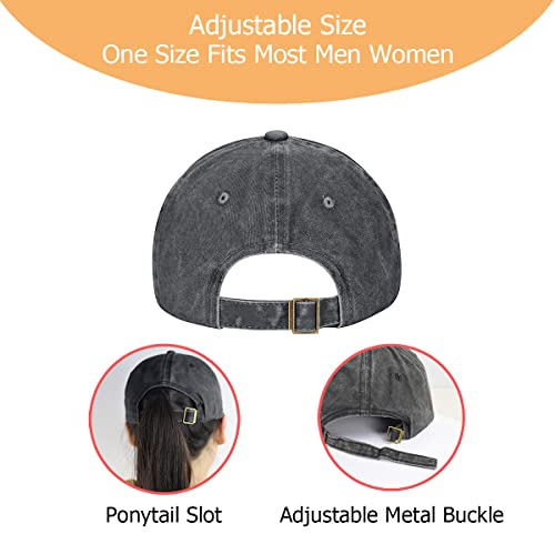 Good Vibes Only Hat, Positive Vibes Only Gifts For Men Women, Funny Adjustable Washed Cotton 3D Embroidered Baseball Cap (Embroidery Black) #TOP3