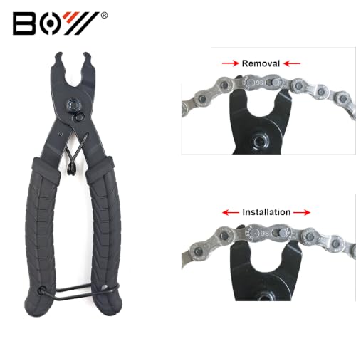 Image of Universal Bike Chain Tool Kit with Bike Breaker Main Chain Pliers Chain Checker for Road MTB Bike 1-12 Speed Chain Disassemble Chain Splitter and Breaker
