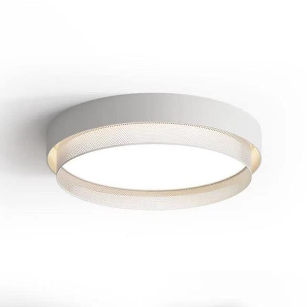 ICEMOB Modern Simple Round Indoor LED Flush Mount Ceiling Light 3 Color Taemperatures Adjustable Ceiling Lamp 36W Energy Saving Household Lighting Fixtures Suitable for Bedroom Restaurant Hotel