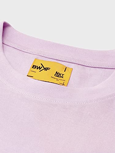 Bewakoof X Official Marvel Merchandise Men's Wakanda Forever Graphic Print 100% Cotton T-Shirt - Oversized Fit, Round Neck, Half Sleeves