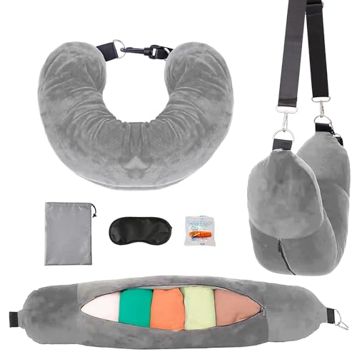 Almohada cervical de espuma viscoelástica estándar gris miniatura 2