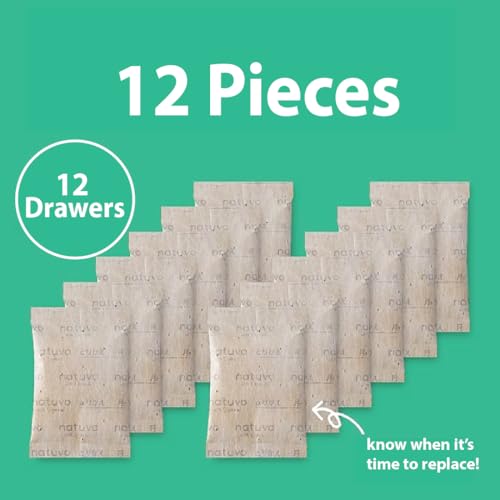 Image of Earth Natuvo Clothing Freshener Sachets | Long Lasting Fragrance Sachets For Drawers, Closet & Wardrobe | 100% Natural Ingredients | Made in Japan | 12 Sachets Upto 6 Months
