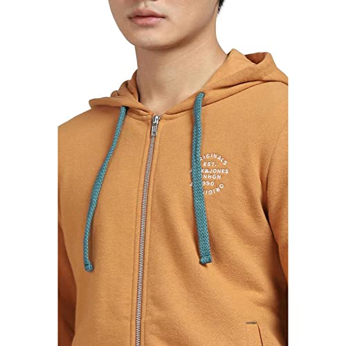 Image of Jack & Jones Men's Cotton Blend Hooded Sweatshirt