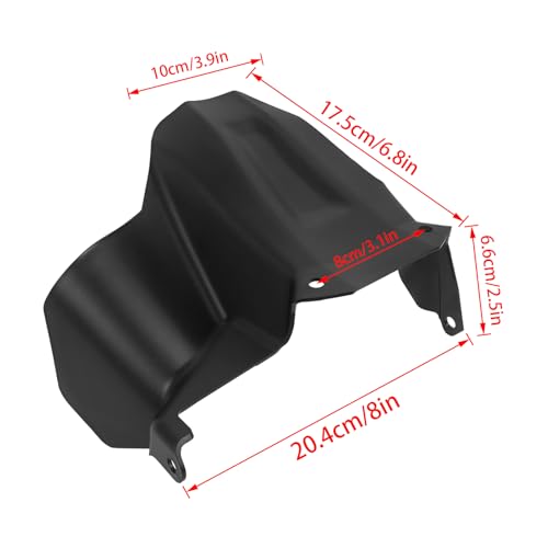 Image of CHIFUN Rear Mudguard Inner Fender Extender Splash Guard Extension Replacement for BMW R1300GS R1300 GS 2023 2024 Motorcycle Dust Guards Accessories