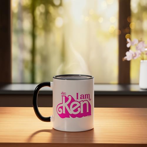 Barbie The Movie - Taza Cerámica I'm Ken Negro/Blanco miniatura 3