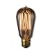 Bulbrite NOS60-1910 60-watt Incandescent Nostalgic 1910 Thread A19 with Medium Base, Antique