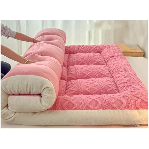 Japoński materac futon, miękkie składane łóżko, przenośny futon, do domu, pokoju gościnnego, akademika, na kemping i podróż, wygodne i wszechstronne rozwiązanie do spania