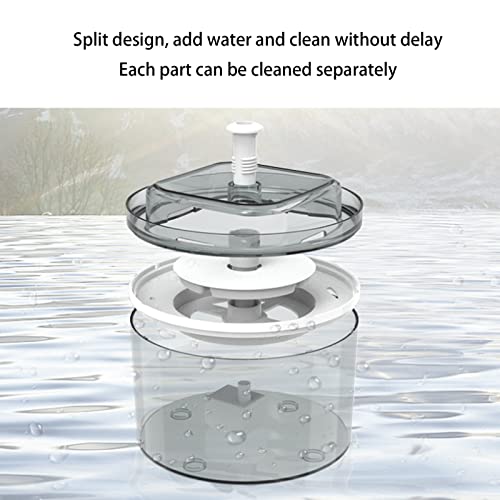 Dispensador automático de agua para gatos y perros 2L miniatura 4