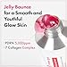 TOSOWOONG PDRN Collagen Jelly Cream, 5,000ppm Salmon DNA PDRN, Niacinamide, Hydrolyzed Collagen, Glow, Hydrating, Firming, Uneven Skin Tone, No artificial color, Korean Skin Care, 50ml, 1.69 fl.oz.