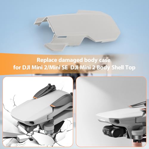 Image of for DJI Mini 2 Body Shell Top Cover Replacement for DJI Mini SE Top Cover Replacement Drone Part Accessories (Upper Shell)