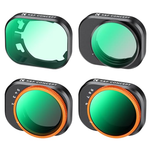 Filtre ND Variable K&F CONCEPT pour DJI Mini 4 Pro, pack optique HD multicouche en aluminium