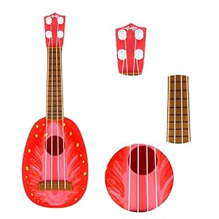 Ocobetom Ukulélé pour débutants – Mini Forme de Fruits de Guitare | Instruments de Musique pour Enfants Jouets éducatifs… - Les Beatles, Paul McCartney, John Lennon, RIngo Starr, George Harrison Ocobetom Ukulélé pour débutants - Mini Forme de Fruits de Guitare | Instruments de Musique pour Enfants Jouets éducatifs… – Image 5