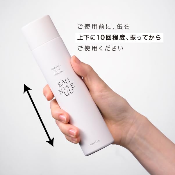 Amazon.co.jp: EAU DE NUDE Deep Nano Clear Wash Foam : Beauty