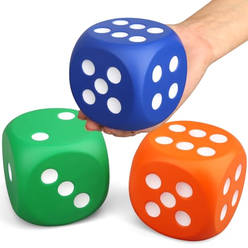 Große 7CM Schaumstoff Fidget Würfel Spielzeug,...
