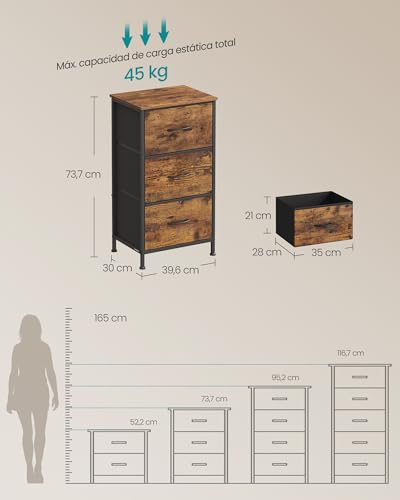 El mejor review de Cómoda 3 cajones los mejores 10. 11 Imagen adicional