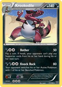 Amazon.co.jp: Pokemon - Krookodile (71/146) - XY : おもちゃ