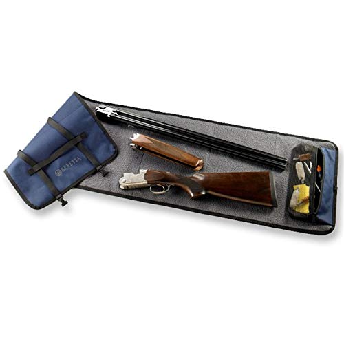 BERETTA Tappetino di Pulizia, Facile da Trasportare e Riporre, Si srotola Fino a 40x134cm per ospitare Anche i Fucili. Dotato di Sacchetto Interno con Zip.