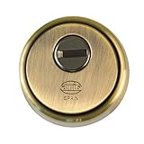 ADAPTADO: Escudo para puerta de grosor mínimo de 40mm y cerradauras AMIG o similares. Incluye anillo exterior hueco de efecto embellecedor para dar uniformidad a la imagen de tu puerta.