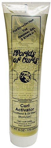 World of Curls Gel Activator - Extra Dry Tube 6 oz. (Pack of 6)