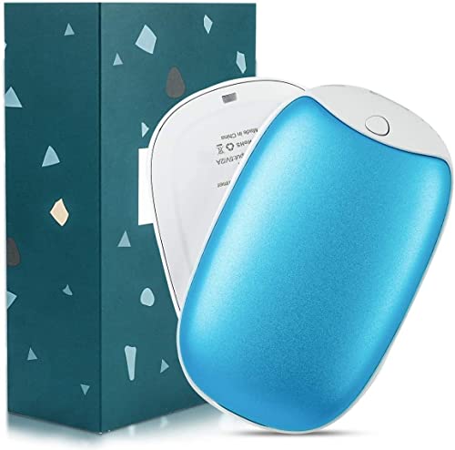 2 Pack Hand Warmer Rechargeable, Magnetic Twins Electric Hand Warmer, Reusable Type-C USB...