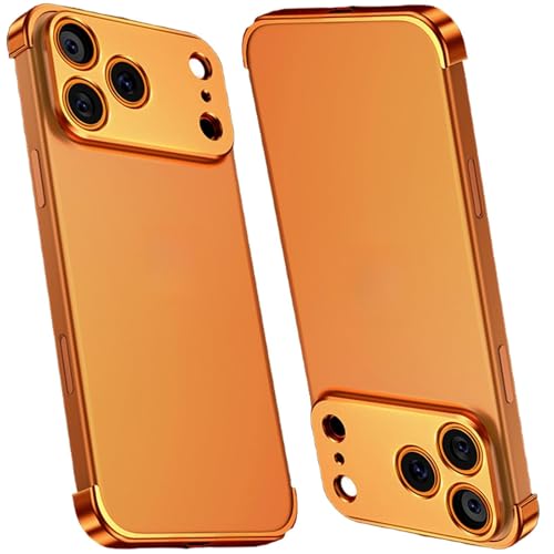 Coque iPhone 17 Pro anti-rayures légère en métal sans cadre
