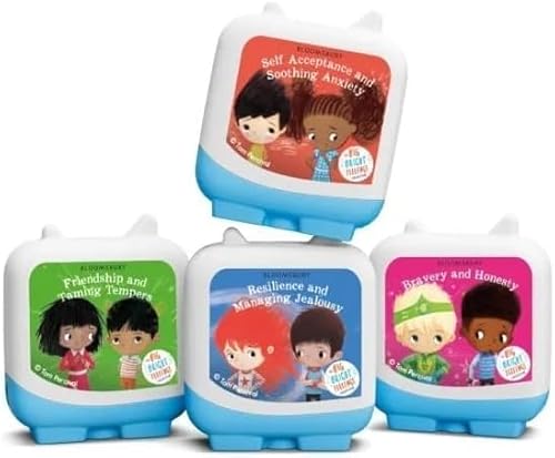 Image of Tonies Tom Percival The Big Bright Feelings Collection Audio Clever Pocket Tonie Set for Toniebox