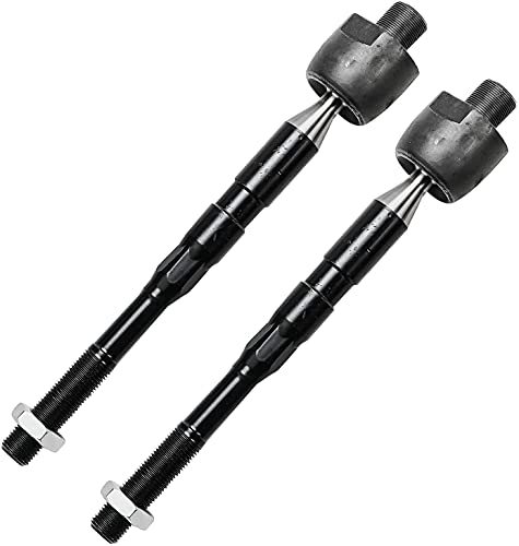 Image of Detroit Axle - 8pc Front End Kit for 2004-2015 Nissan Titan, 2005-2019 Armada, 2004-2013 Infiniti QX56, 2014-2019 QX80, 2 Upper Control Arms w /Ball Joints 4 Inner Outer Tie Rods 2 Boots Replacement