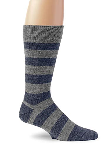 WARRIOR ALPACA SOCKS - Fresh Classic Rugby Stripe - Alpaca Wool Dress Socks3