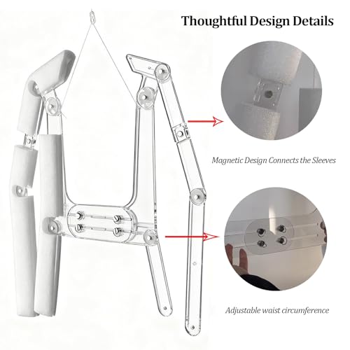 Mannequin acrylique invisible réglable idéal pour vitrines mode