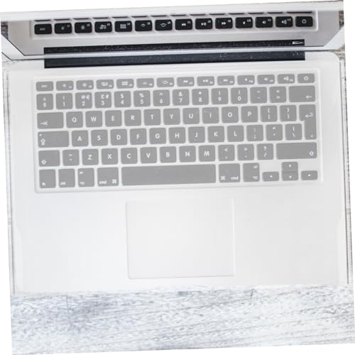 Funda para teclado de 17,3 pulgadas SEWACC, protector rígido acrílico transparente 5