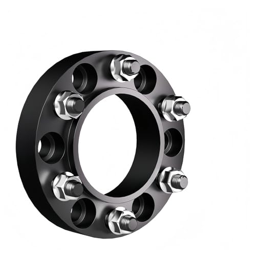 Entretoise de roue forgée pour Chevrolet plaques brides noires de 25 à 50mm