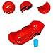 FytStycale Snow Sled Grass Sled Classic Downhill for 2 Sledders for Kids Adults Thickened Heavy Duty Sand Sled Sand Sledding Sled, Red