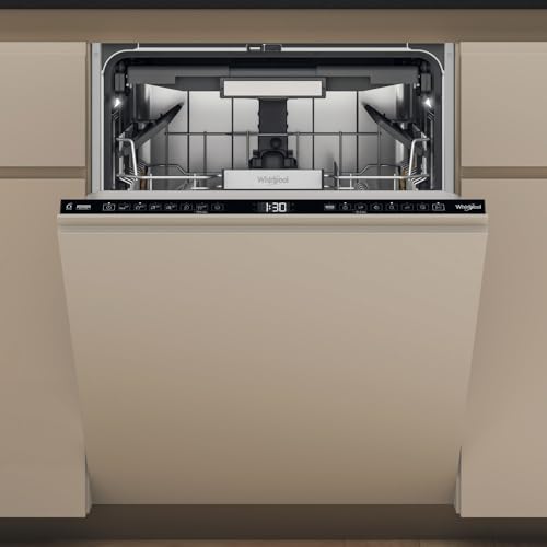 Whirlpool W7I HF60 TU - Lavastoviglie 60 cm, 15 coperti, scomparsa totale, Classe energetica A, Nero