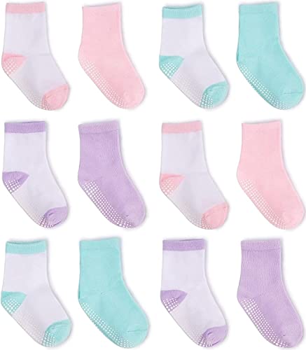 Zando Baby Non-Slip Grip Socks