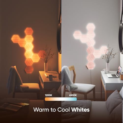 Nanoleaf Elements Wood Look Hexagons (Expansion Pack (3 Panel))