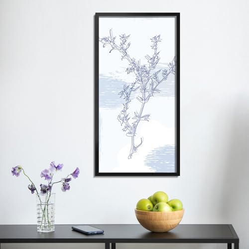 LaVie Home 10x20 Picture Frame for Wall Display, 10x20 Black Picture Frame with HD Plexiglas, 10 x 20 Photo Frame 1 Pack, Display Frame for Vertical or Horizontal, Classic Collection