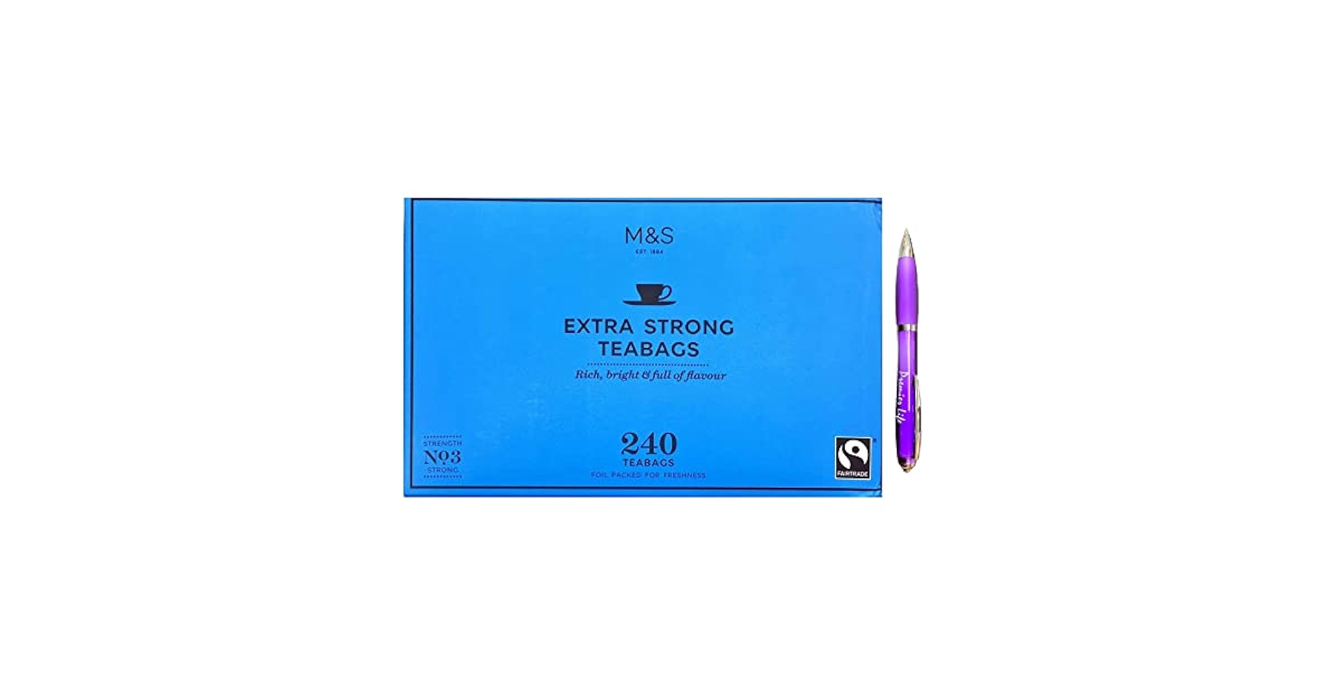 訳あり★M&S Extra Storong Tea Bags 240個入り Marks & Spencer Extra Strong Tea – Teadog