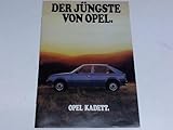  Der jüngste von Opel. Opel Kadett