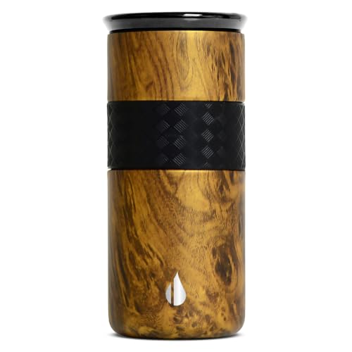 Elemental Artisan 16oz Triple-Wall Insulated Coffee Tumbler w/Ceramic Lid