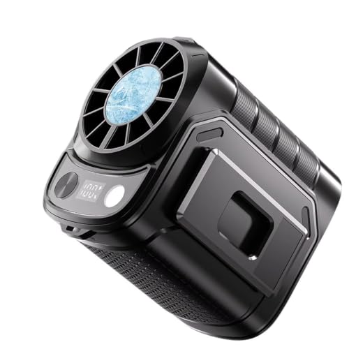 Ventilador de cintura portátil para refrigeración al aire libre durante el trabajo y senderismo