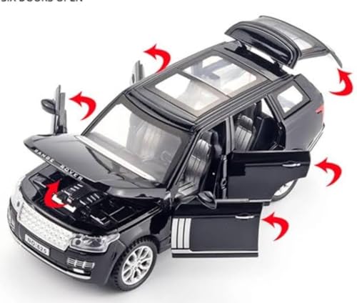 Image of LONGMIRE Range Rover SUV Car 1:32 Scale Model Car, Pack of 1