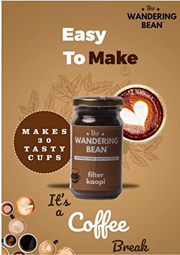 Image of The Wandering Bean Instant Filter Kaapi - 60G Coffee, Granules, Bottle