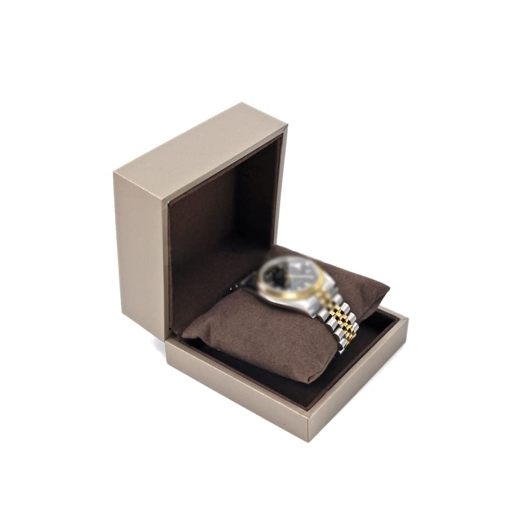 Boîte de montre en cuir véritable chic pour protéger vos garde-temps
