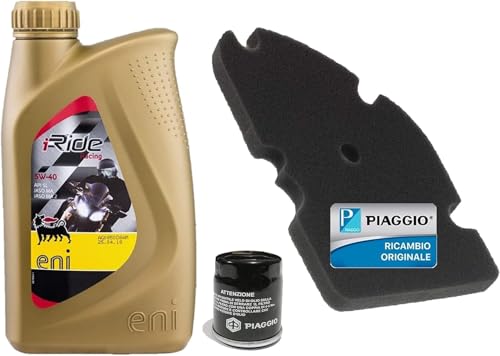 RICAMBIO ORIGINALE PIAGGIO KIT TAGLIANDO MANUTENZIONE PER PIAGGIO VESPA GTS 125 - VESPA GTS 250 - VESPA GTS 300-300 ie SUPER ORIGINALE PIAGGIO.