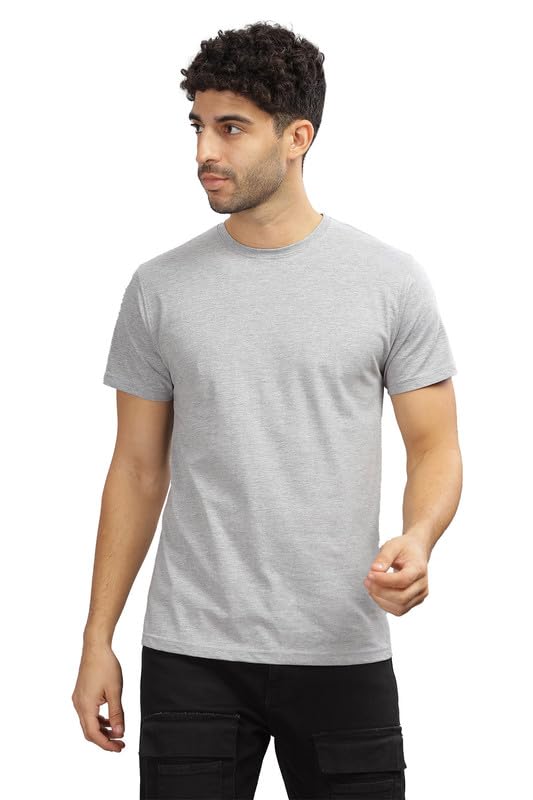 Image of XENOVAURBAN Unisex Regular Cotton Solid Color Tshirt