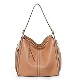 Montana West Large Leather Hobo Handbag for Women Concealed Carry Studded Shoulder Bag Crossbody...