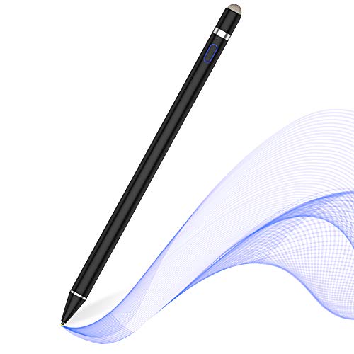 Image of Active Stylus Pen for Touch Screens,Dual Pen Tips for iOS & Android Drawing & Writing,High Precise Digital Pencil for Apple iPhone 16 /15 /14 /13 /12 /11 /X /8,iPad Air /Pro /Mini,Phone /Tablet /Sam-sung /K-indle