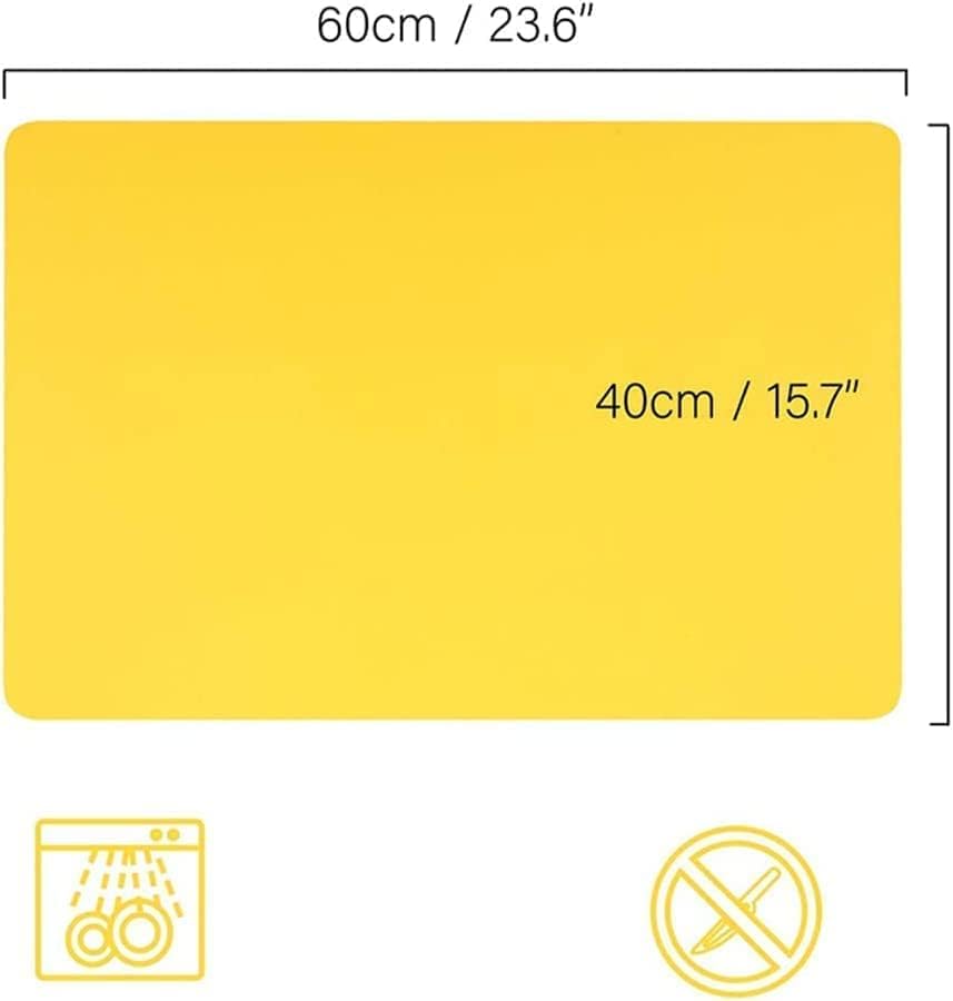 Miniatura 7 de Almohadilla de silicona extra grande para cocina, alfombrillas de silicona antideslizantes para repostería de 2023 para desplegar masa (verde)