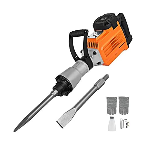 SAGTAS 3600 W Abbruchhammerbohrer mit 2 Meißeln, Schwerer Presslufthammer, bahnbrechende elektrische Impack-Bohrmaschine…