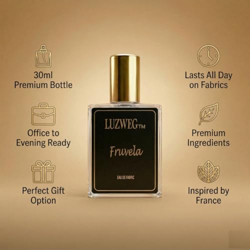 Image of Fruvela 30 ml Perfume (Fruity & Floral) | Soft & Elegant Unisex EDP | Long Lasting Fruity Floral Fragrance | Premium Travel Size Perfume for Men & Women | Everyday Light Scent | Gift for Him & Her